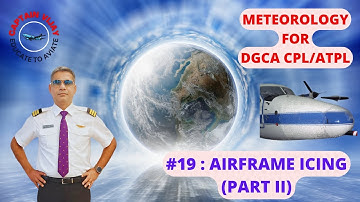 IJsvorming op het vliegtuigframe #METEOROLOGIE VOOR DGCA CPL/ATPL-EXAMEN #GRONDSTUDIES VOOR PILOT...