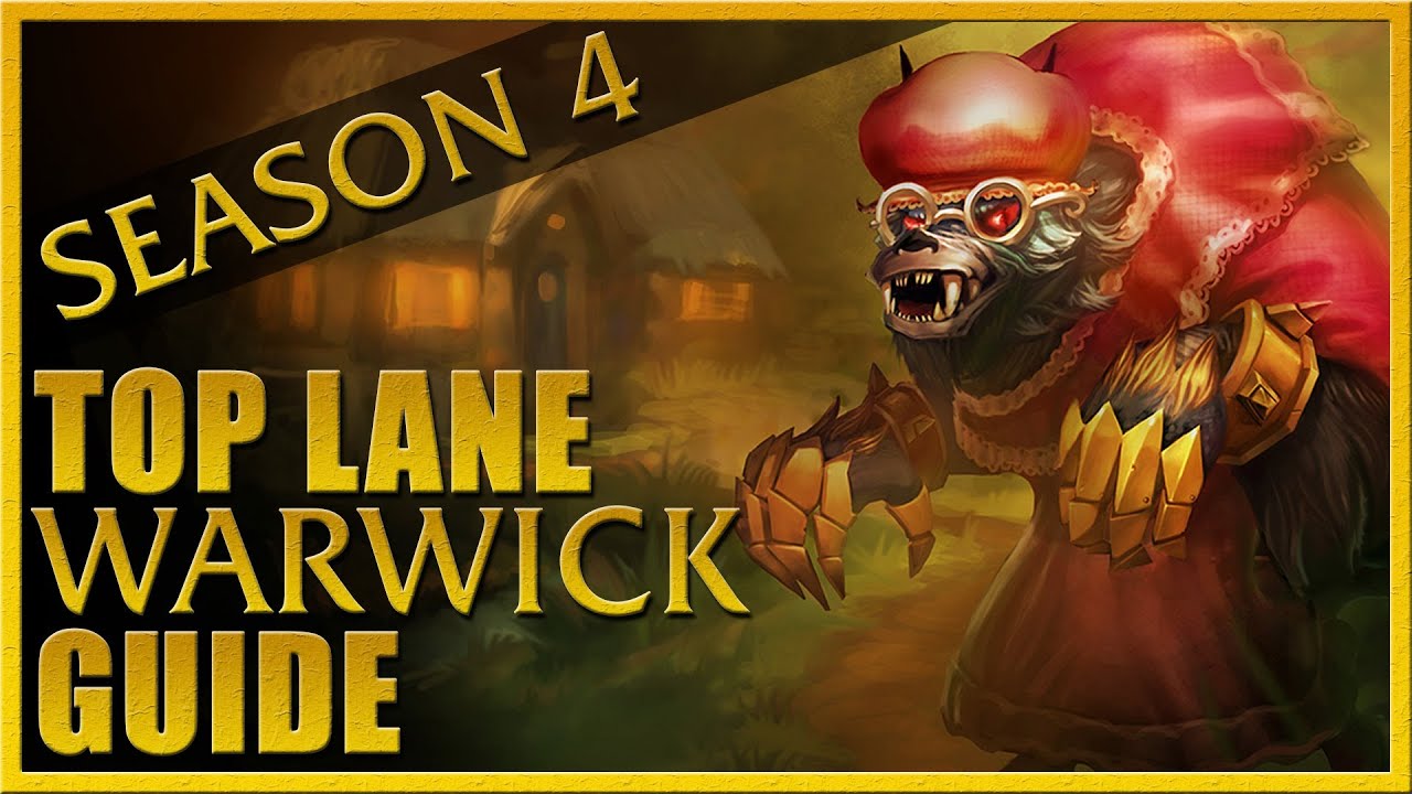 LoL Season 4 - Warwick Guide/Commentary [Top Lane] [Deutsch/German ...