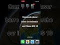 🔥iOS 16 : Enlever barre de recherche