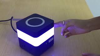 Freecube: LED sensor Light & wireless charger