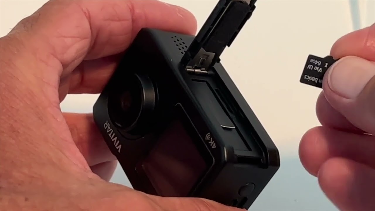 Vivitar security camera micro sd card installation