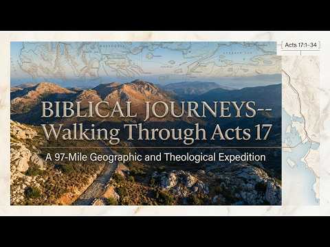 Walking Acts 17 in the Land of the Book