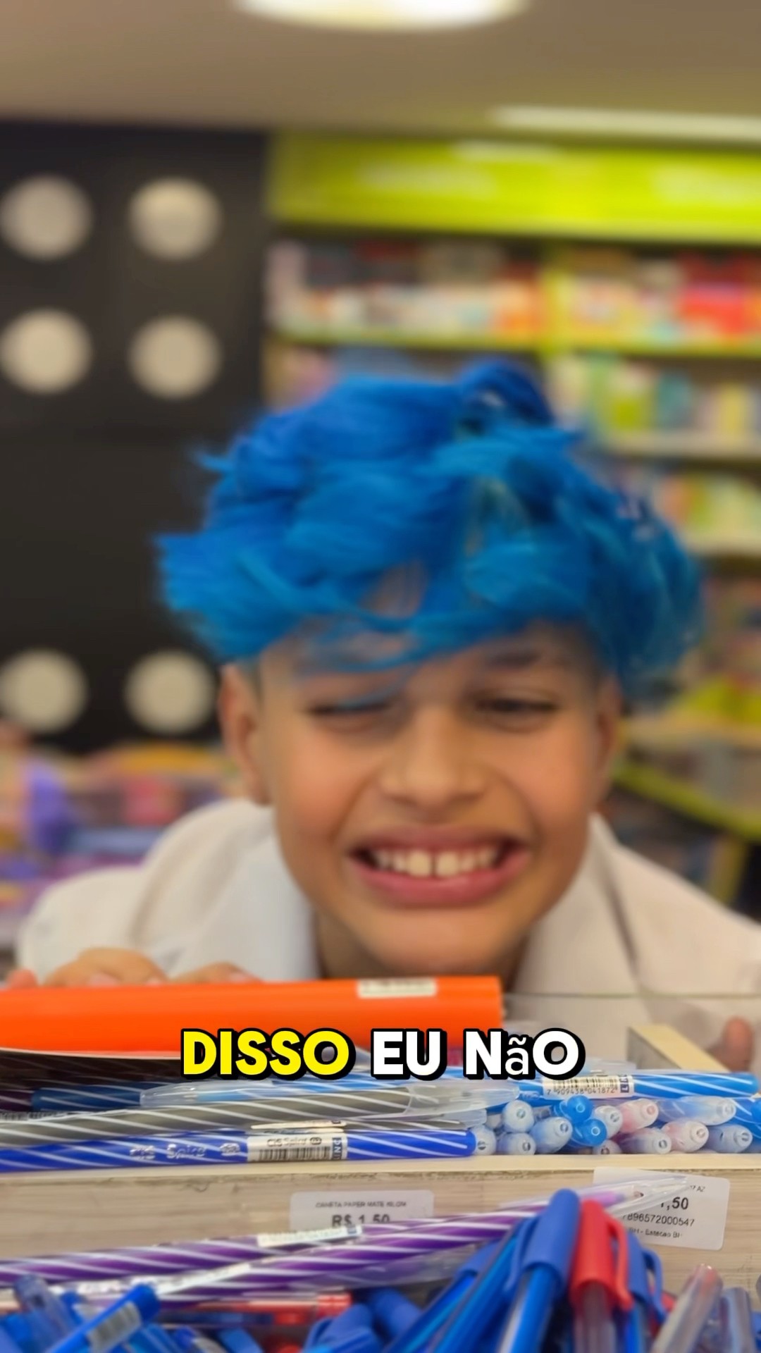 Material escolar do meu irmão