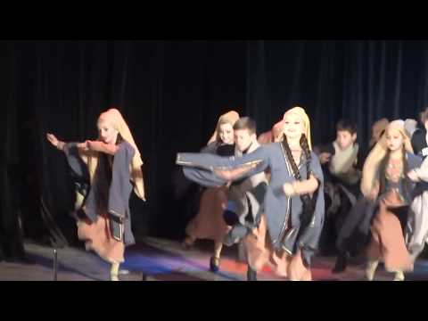 ქორეოგრაფიული ანსამბლი \"ზენაარი\"ცეკვა \"აფხაზური\" The Folk Danc ensemble \"Zenaari\" , danc \"Abkhazian\"