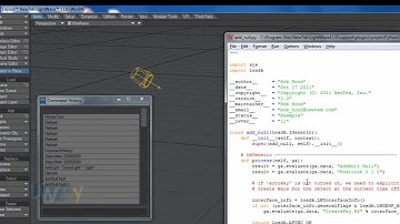 LWPy - An Intro to Python for LightWave® Part 3: Commands and Cmd History