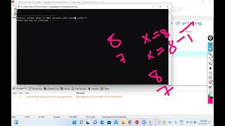 28. Write a C program on Post & Pre Decrement in case of Printing | Example 6 | Increment Operator