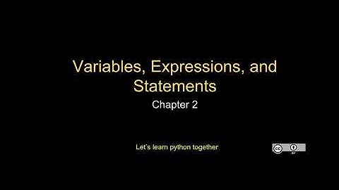 2.1Variables and Expressions