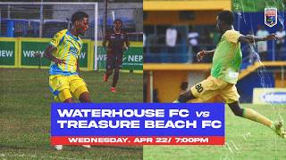 LIVE: Waterhouse F.C. vs Treasure Beach F.C. | Jamaica Premier League MD-36