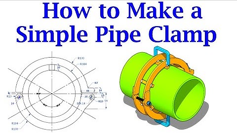 How to make standard, low cost pipe fitting clamp