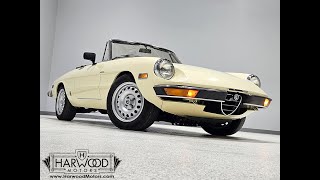 122087 1982 Alfa Romeo Veloce Spider *SOLD*