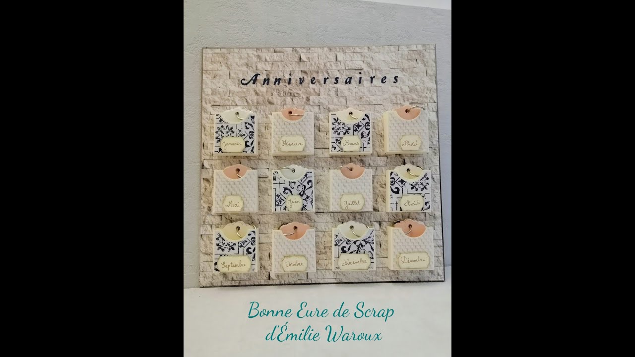 Calendrier d'anniversaires