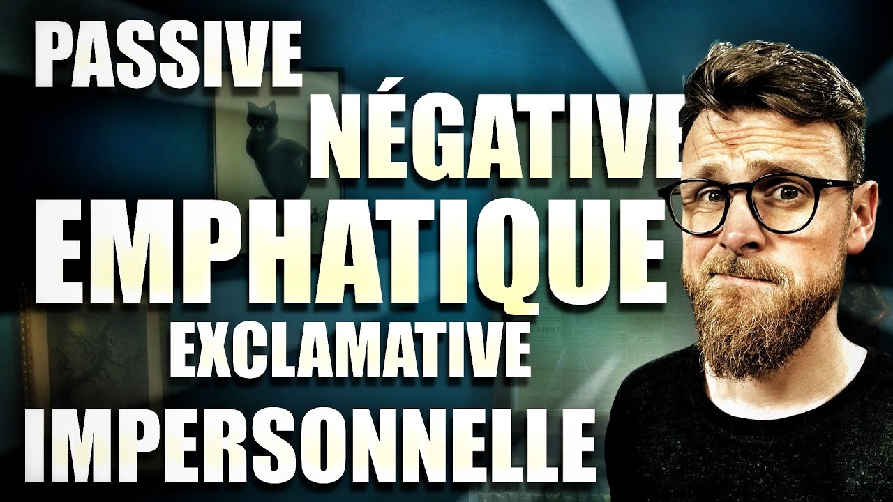 Les Formes de Phrases : Emphatique, négative, passive, exclamative et impersonnelle