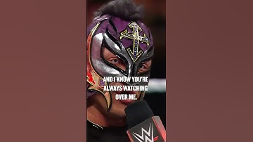 Thumbnail of Rey Mysterio honors the late Eddie Guerrero during his 20th anniversary celebration #Short