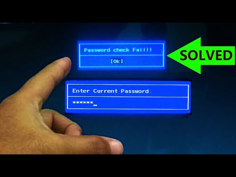 Video: 3 způsoby, jak obnovit heslo systému BIOS