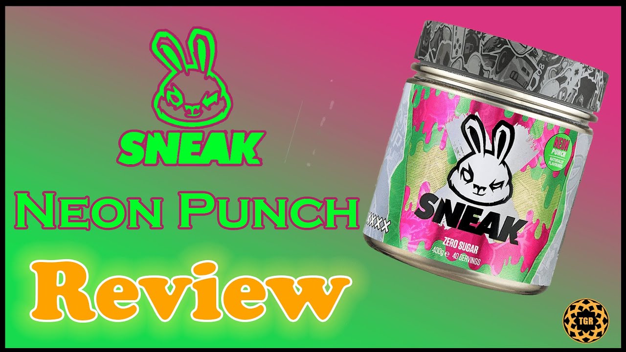 Sneak Energy Drink Neon Punch Review YouTube