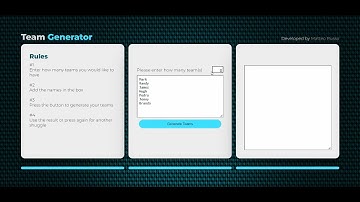 Team Generator
