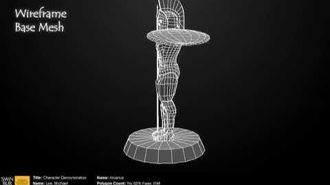 HDMMD214 3D Character Modeling - Arcanus the Spartan