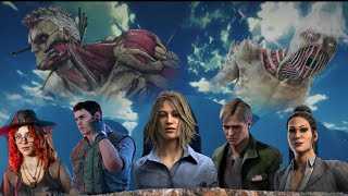 DBD Random Clips #209 Attack On Titans