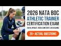 Pass the 2026 BOC Athletic Trainer Exam | Full Practice Test and NATA Certification Guide