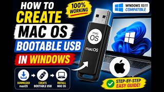 How to Create a macOS Bootable USB on Windows PC: Install Mac OS from Windows 2026