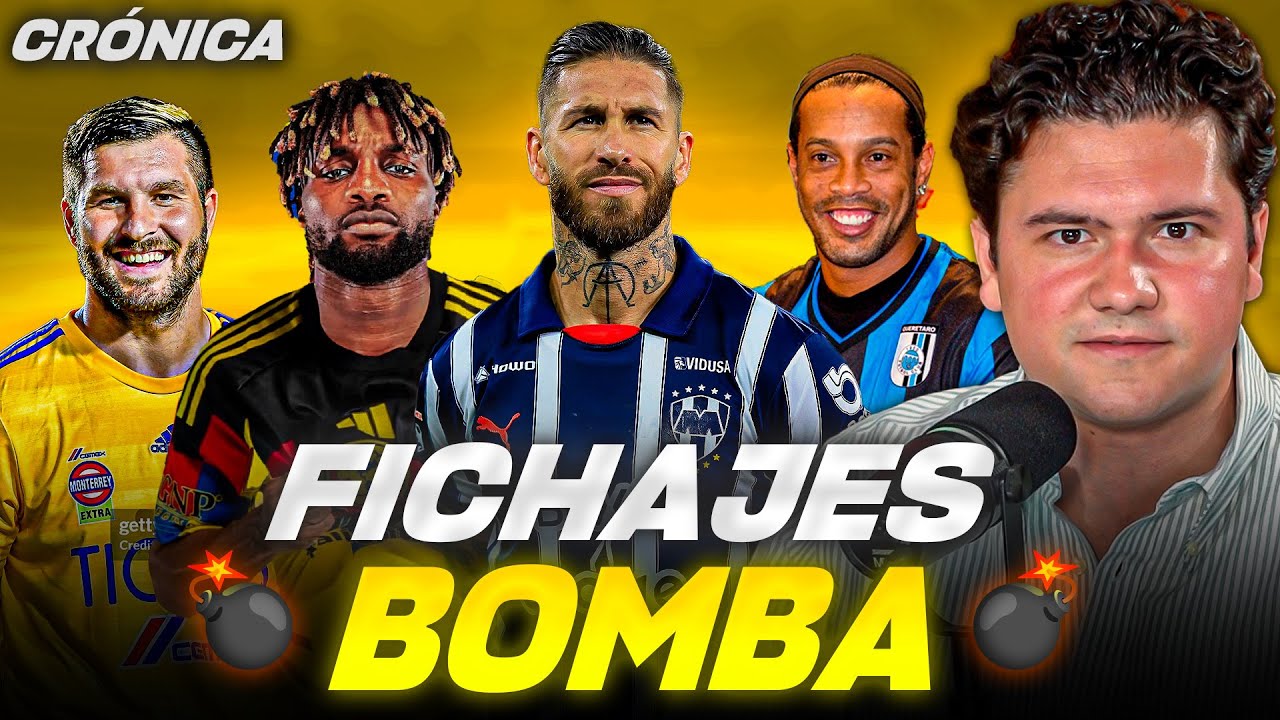 TODOS LOS FICHAJES BOMBA EN LIGA MX (50) // SERGIO RAMOS, RONALDINHO, SAINT-MAXIMIN, GIGNAC y más…