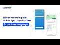 Mobile App Usability Testing in the local language - Excerpt from a participant feedback