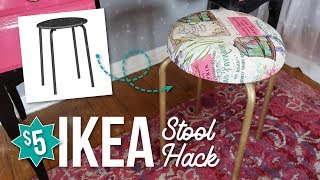 IKEA Marius Stool Hack / Upcycle - CHEAP & EASY DIY