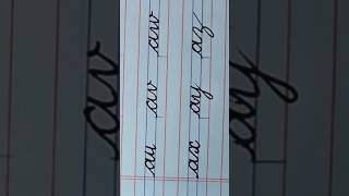 how to practice cursive handwriting|cursive a to z #viral #shorts #easy #fast #penstyles #calligrphy