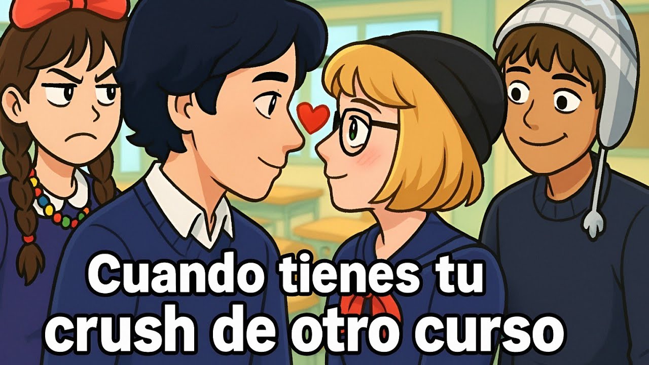 Cuando tienes tu crush de otro curso | La novela completa | Gabo Alvarez
