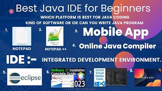 Best Java IDE for beginners. | First IT Coding
