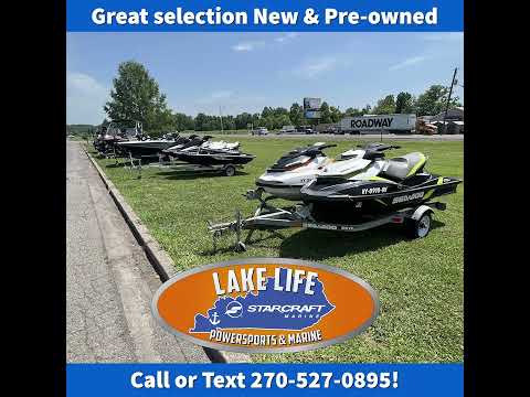 Lake Life Powersports & Marine has a GREAT selection of new and pre-owned boats. Call 270.257.6841