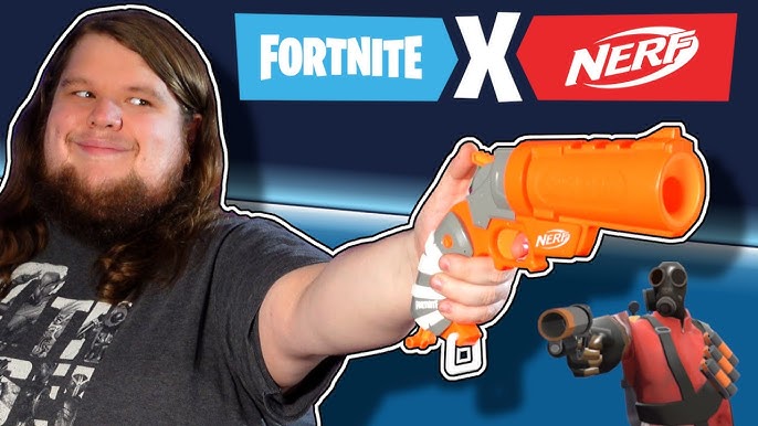 NERF - Fortnite - Blaster à fléchette Flare - 3 fléchettes Nerf