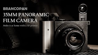 $300 Hasselblad XPan? Make this 3d printed panoramic film camera at home! Making a Brancopan camera