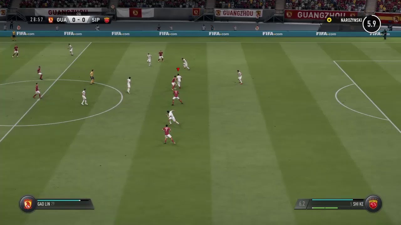 Fifa 19 My career SIPG vs Guangzhou CSL