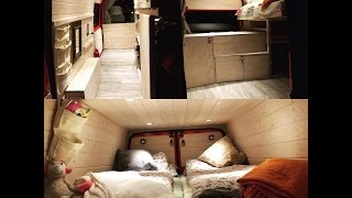 Van layout, campervan conversion, quick over view