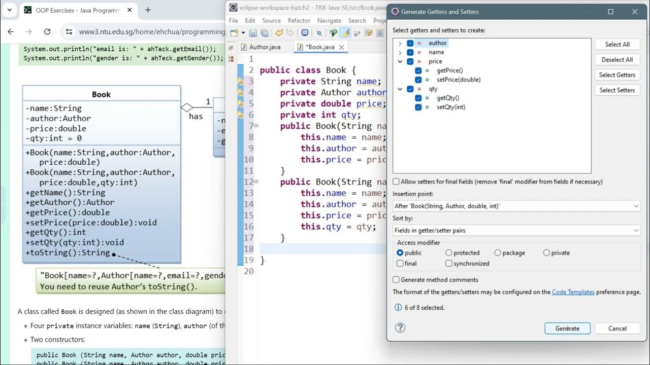 Java Composition Book and Author - YouTube