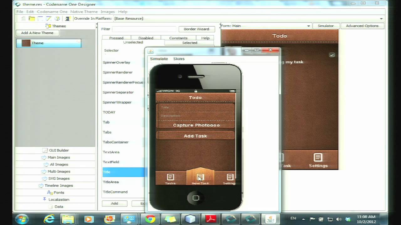 Building Native iPhone/iPad Applications in Java (CodeName One)