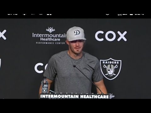 Las Vegas Raiders Derek Carr Says Learning Josh McDaniels System Going Very Well By Eric Pangilinan