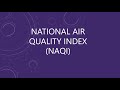 What is National Air Quality Index?