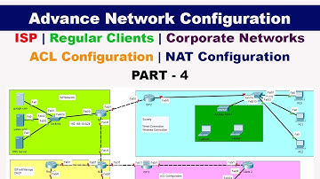 ISP Network Setup | Step by Step | Corporate | Regular User | PART - 4