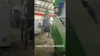 PET bottle crushing washing recycling machine,Plastech Machinery