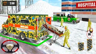 Army Ambulance Driving 2021 - US Soldier Rescue Game - Android GamePlay screenshot 1