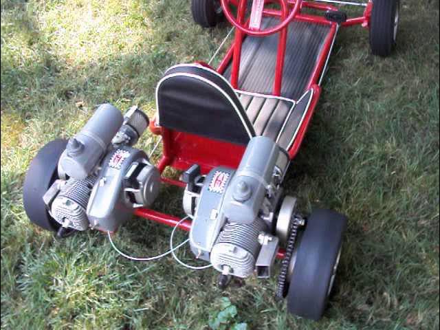 No Reserve: Twin-Engine 1960 Simplex Challenger Mark IV Go-Kart