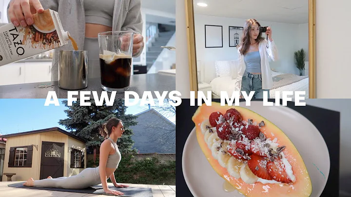 VLOG:  current reads, yoga sesh, getting the vacci...