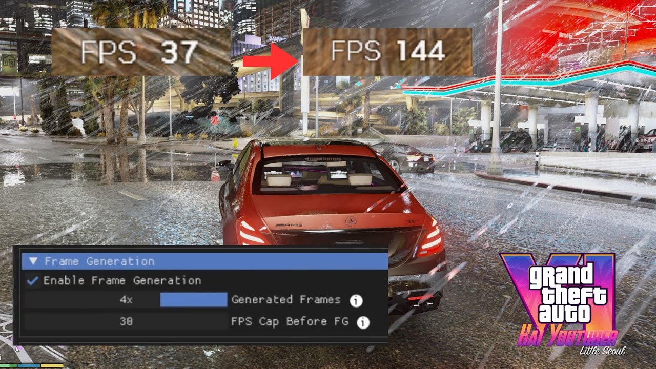 Test Thử DLSS 4 + Multi Frame Generation Trên GTA 5 UE 5 ( Legacy ) Và Cái Kết NHÂN 4 LẦN FPS CỰC ẢO