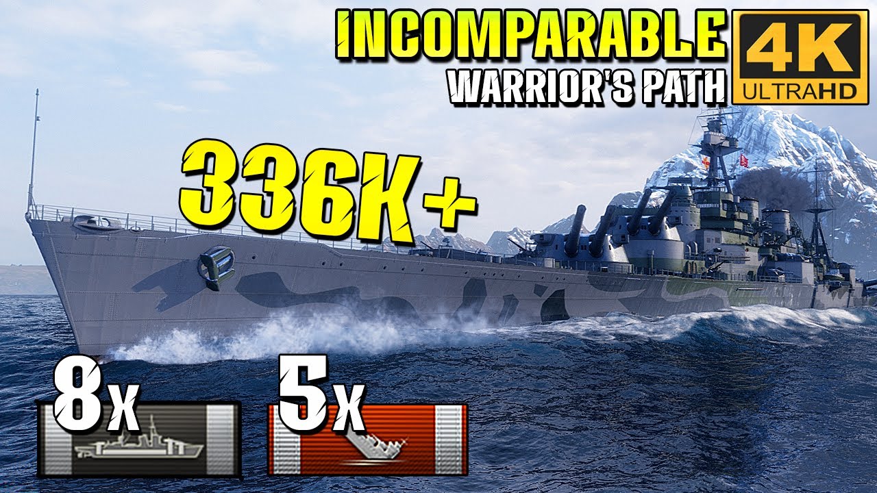 Incomparable’s 508mm Guns Obliterate Cruisers