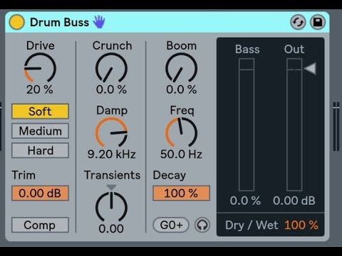 Drum Buss - Ableton Live 10 Tutorial and Walkthrough - YouTube