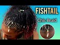 Fishtail Braid on Sisterlocks: Watch Me Struggle &amp; Save This Style! 😅