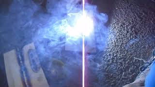Harbor Freight Tools 80 Amps Dcep Welding Machine Welding Stainless Steel Lap Joint In Flat Position