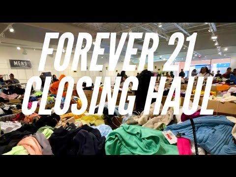 Forever 21 Store Closing Haul